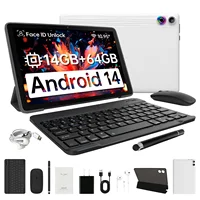 A7L 10.1-inch Android 14 Tablet 14GB RAM 64GB ROM Octa-Core Processor HD IPS WiFi Protective Case Pen Keyboard Mice Headphone 1