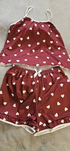 Luxe Spaghetti Strap Summer PJ Set - Breathable Comfort Sleepwear photo review