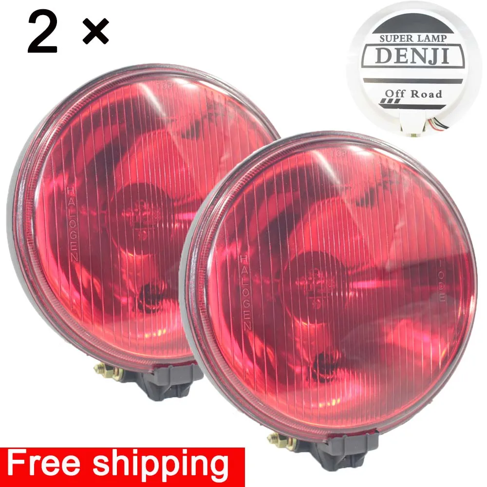 

2PCS Replacement of Hella Driving/ Fog Light 005750952 Red Lens With Cover