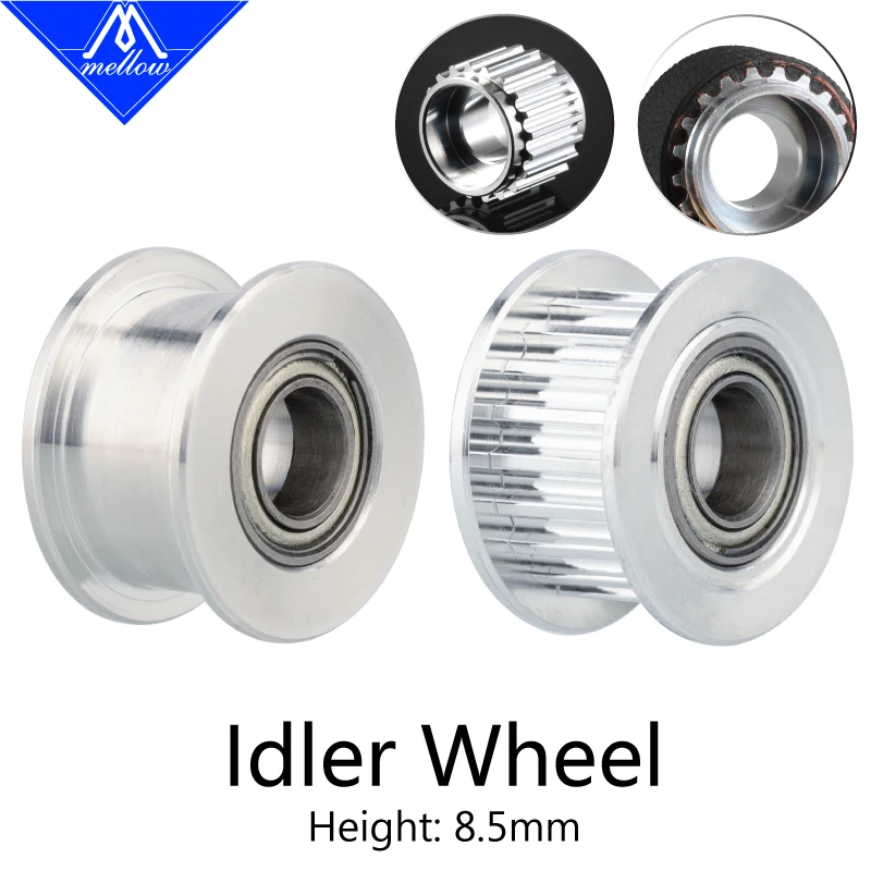 Diâmetro da Roda Tensor para Alta Correspondência Portões de Baixa Vibração 20 t Altura 85 mm mm 2gt mm 1pc Mellow-gt2