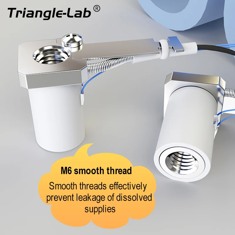 Trianglelab-núcleo de Aquecedor Cerâmico de Alta Potência Chc Pro Kit 115w Pt1000 Aquecimento Rápido para Ender Vulcão Hotend Cr10 Mk3s Blv - Imagem 3