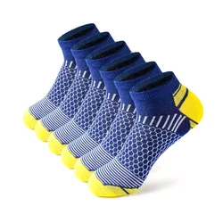 Men's Moisture-Wicking Breathable Athletic Socks - 6 Pairs - EU39-45 (6Pairs Blueness)