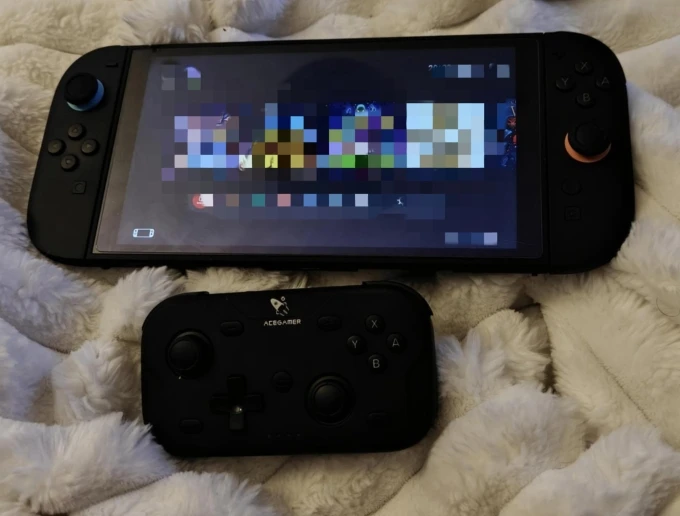 AceGamer-controlador de juego de bolsillo, Joysticks Hall portátiles, mando Bluetooth de 1000Hz para Switch/Switch2/Android/iOS/PC/Steamdeck photo review
