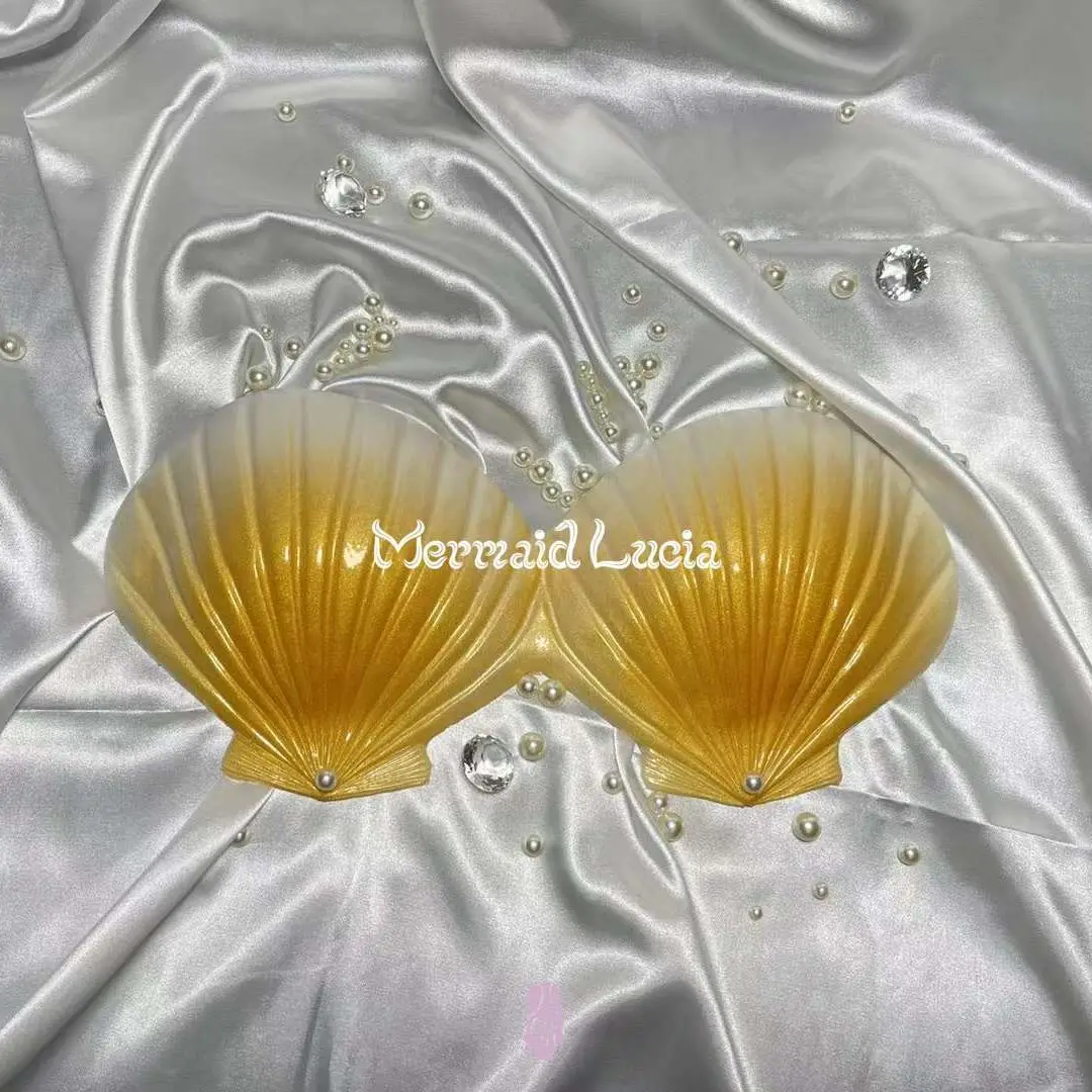 Mermaid Silicone Shell Bra Style 6 Little Mermaid Top Costume Swimwear  Matching Mermaid Tails Monofin Fin Bras - Cosplay Costumes - AliExpress