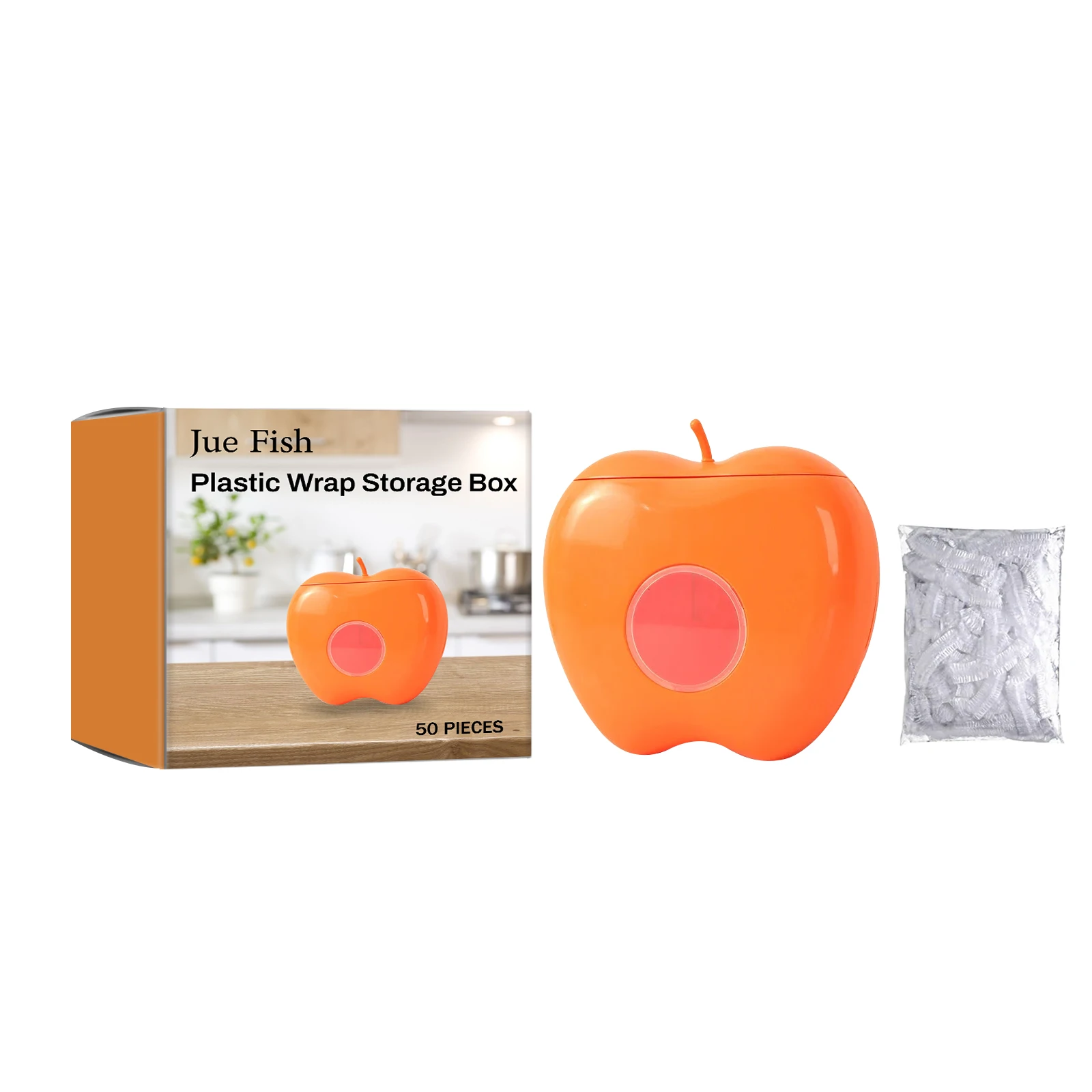 Plastic Wrap Storage Box Cling Film Organization Wall-mounted Dust-proof Box-food Cover Plastic Wrap Rack Home Kitchen Storage