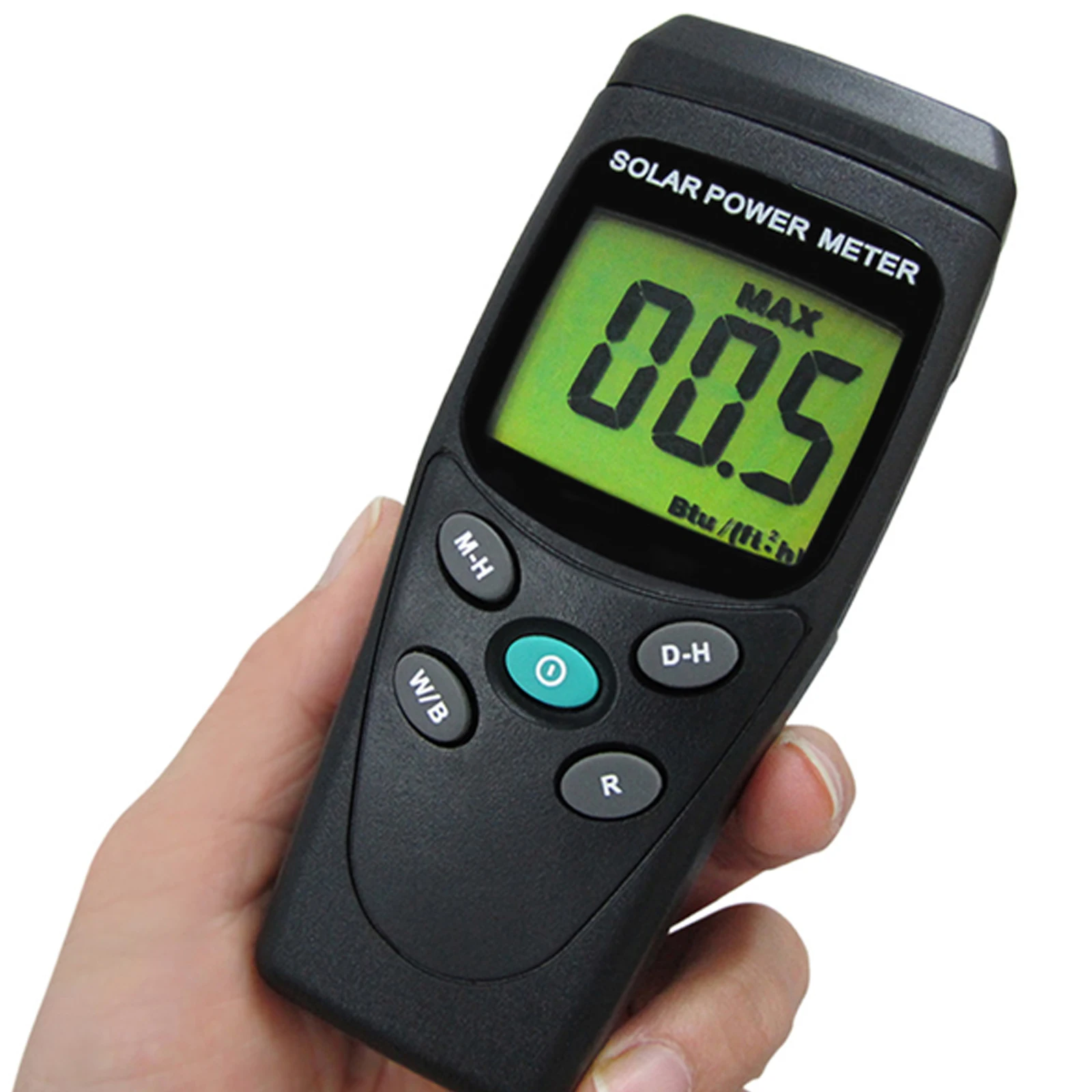 

Solar Power Meter BTU/(ft2*h) W/m2 Radiation Energy Cell Tester High Precision LCD Display