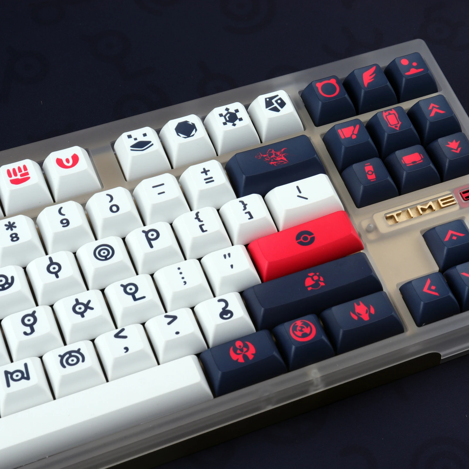 Unown Keycaps Kca Perfil Pbt Tintura Sub 143 Chaves Keycap para mx Interruptor Teclado Mecânico Personalizado Keycap - Imagem 2