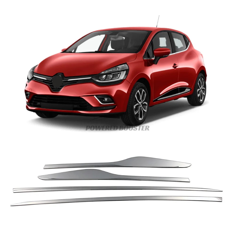 

Хромированная Боковая дверь из нержавеющей стали для Renault Clio 4 Sport Tourer Stat 2012 и выше, модифицированный дизайн высокого качества, бесплатная доставка