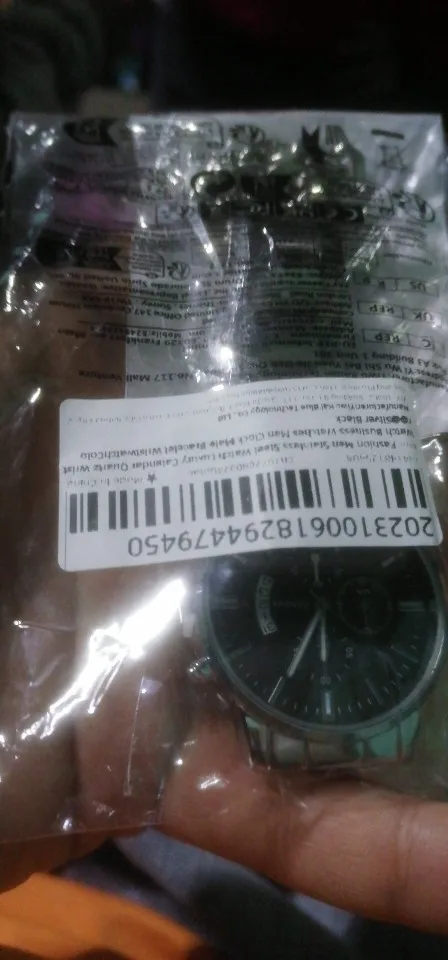 Fashion Men's Stainless Steel Watch photo review