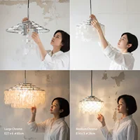 Coquillage Seashell Shell pendant light Danish Vintage Mid-Century CHANDELIER Retro Scandinavian Design Ceiling Lamp fun light 6