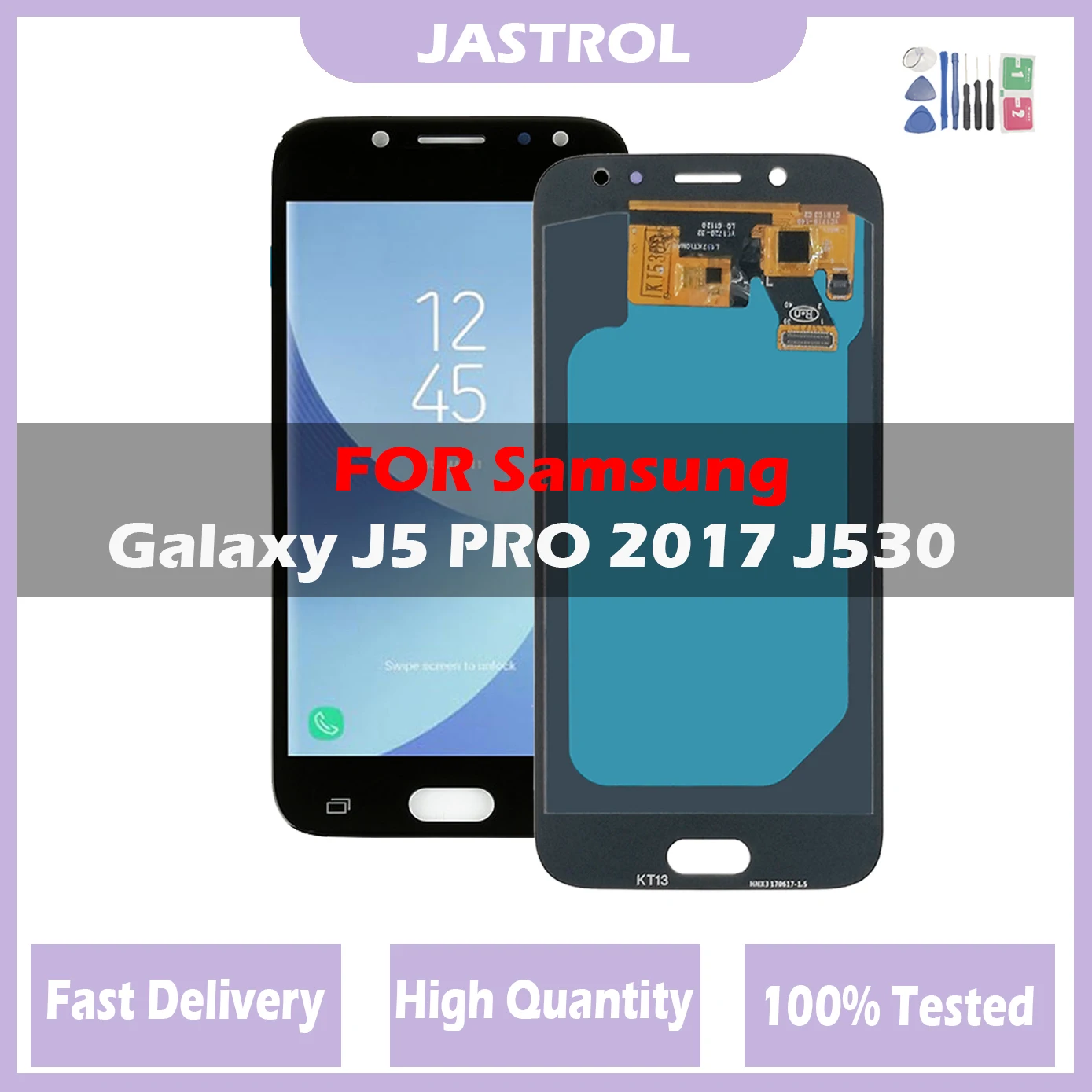 

Super AMOLED For Samsung J5 2017 Display J530 J530F LCD Display With Touch Screen Digitizer Assembly J530 J530f LCD