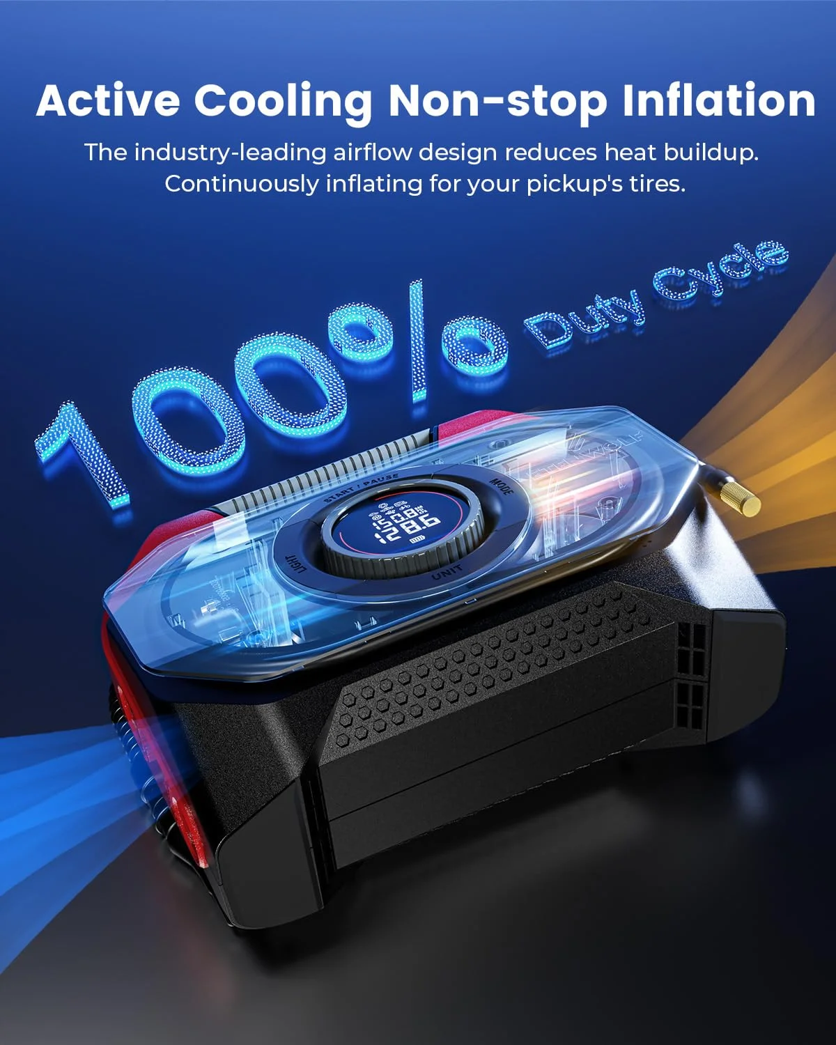 Dual-Cylinder Portable Air Compressor 4