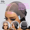 UNice PreEverything 13x4 Frontal Wig Human Hair Body Wave Lace Front Wig Pre Cut Pre Bleached Pre Plucked Lace Wig Ready To Wear 3
