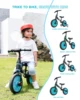 UBRAVOO Fit 'n Joy Beginner Toddler Training Bicycle for Boys Girls 2-4, 4-in-1 Kids Balance Bike with Pedals & Training Wheels 3