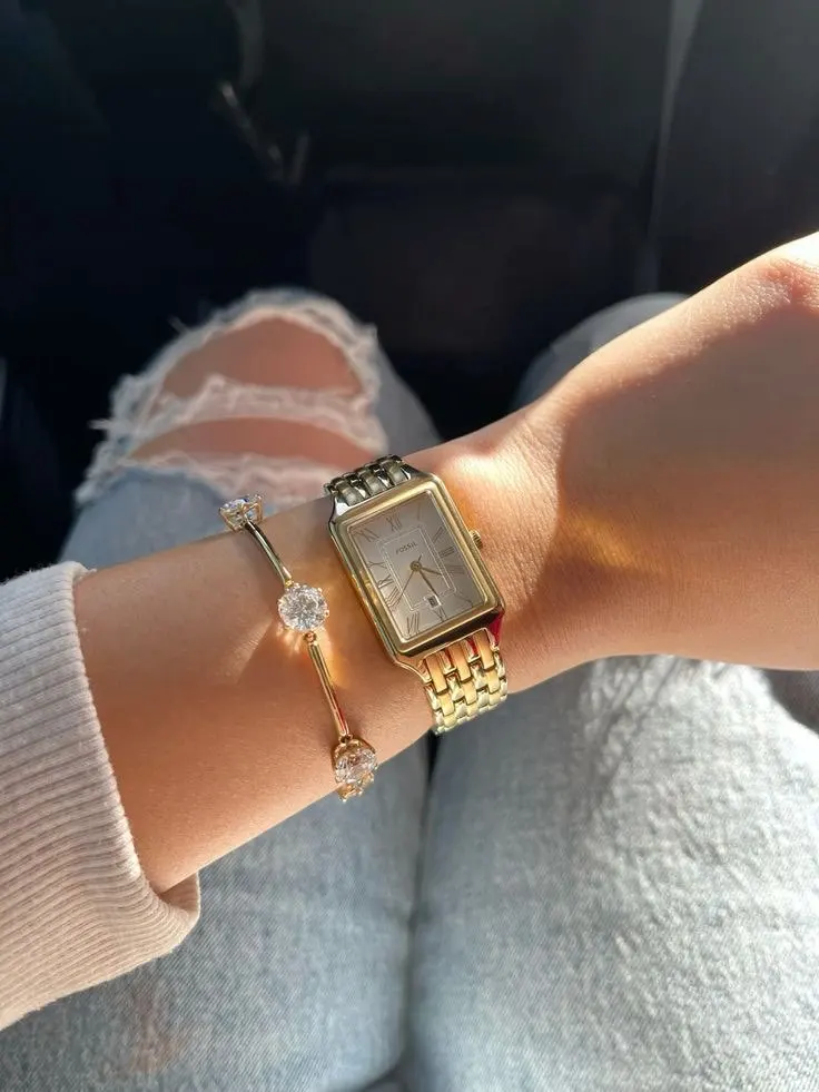 Women's 32mm Square Quartz Watch photo review