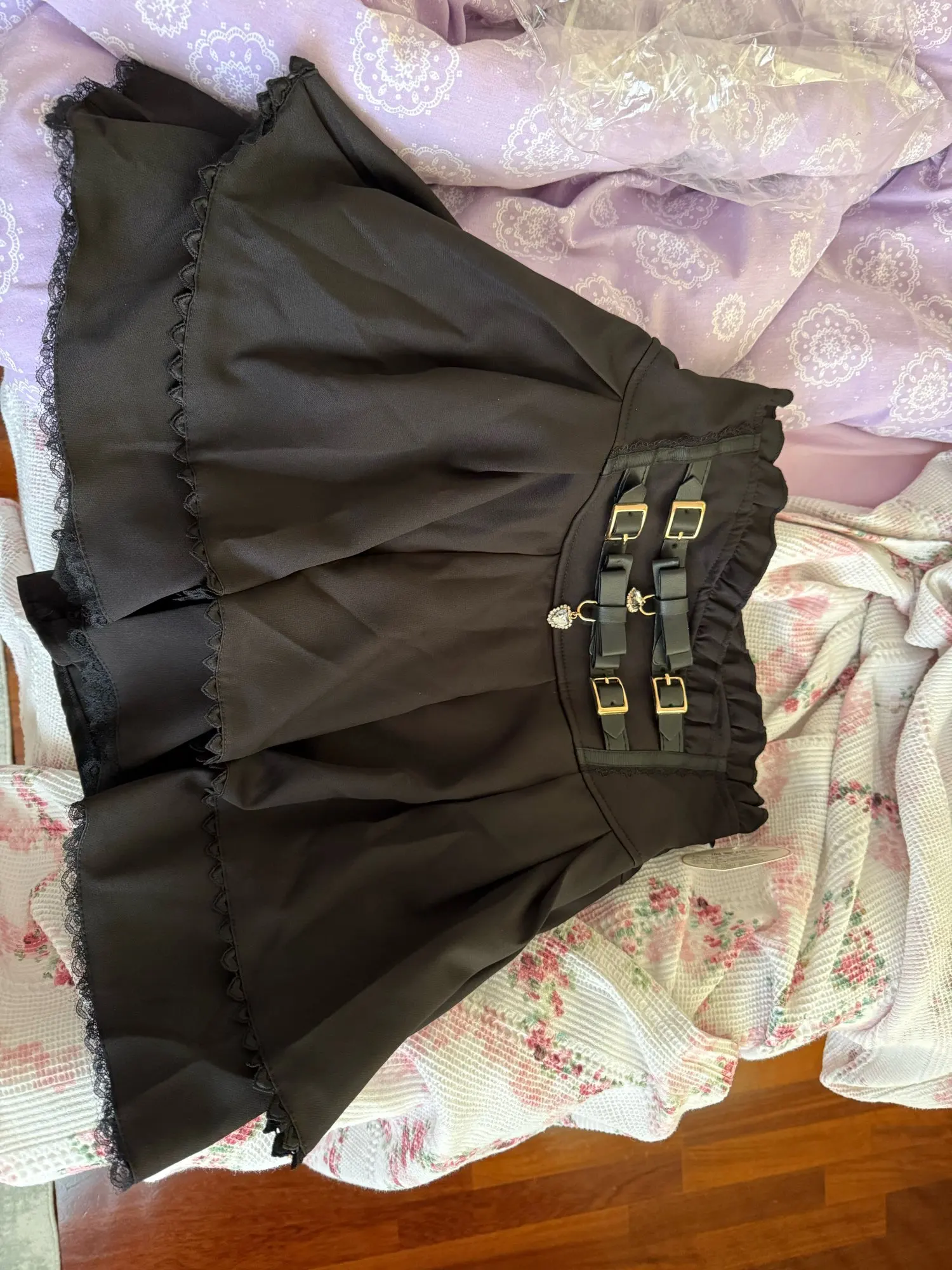 Jirai Kei Ruffled Skirt photo review