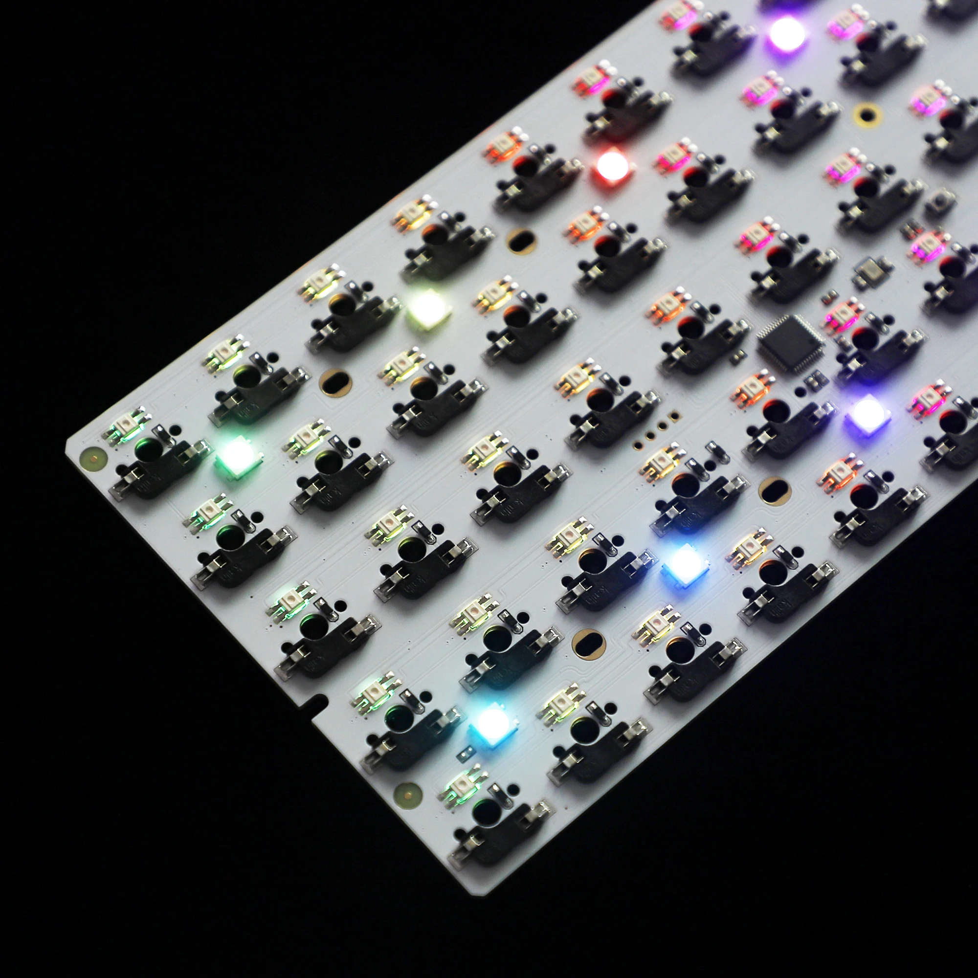 PCB RGB alumínio placa substituição para ID75