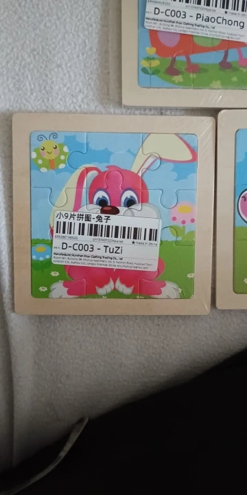 Clearance_60PCS Wooden Jigsaw Color 3D Puzzle Cartoon Characters Animal Early Educational Learning Logical Thinking Focus Puzzle photo review