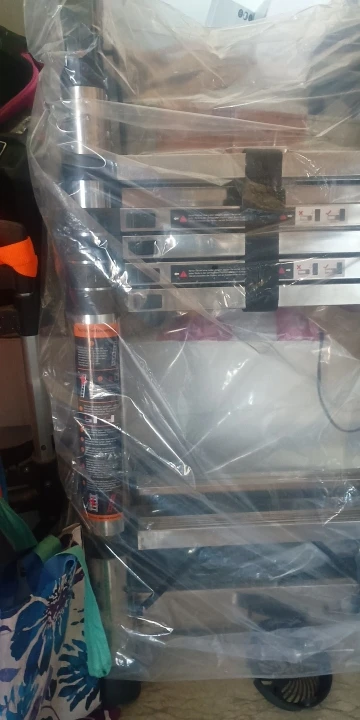 3.8m/ 5m Folding Telescopic Ladder A-Frame, Alloy Aluminum/ Stainless Steel, Non-Slip, Stable, 150KG LoadCapacity, EN131 photo review