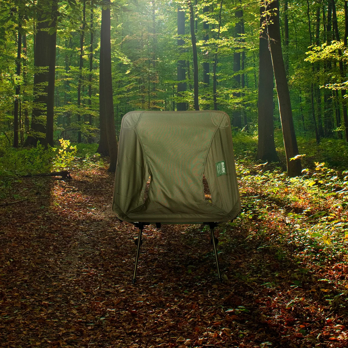 Extra Large Portable BASK Chair in Aluminum-Lightweight