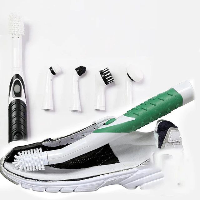 1set cleaning brush,Sonic Scrubber,Cleaning Tool With 4  Brushes,Multifunctional Electric Cleaning Brush,Cleaning Tools - AliExpress