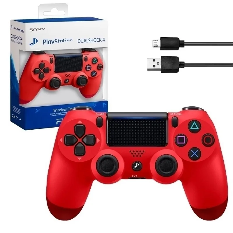Gamepad wireless Bluetooth joystick for PS4 DualShock 4 v2 wireless (PS4/pc/iOS/Android) with shipping from Russia Gamepad playstation ps xbox series nintendo switch games game console for pc