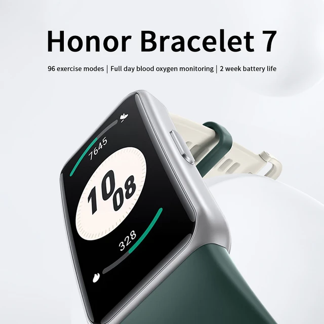 Global Version Honor Band 7 Smart Bracelet 1.47'' AMOLED Screen Blood  Oxygen Heart Rate Monitor 5ATM Smartband Bluetooth 14 Days - AliExpress