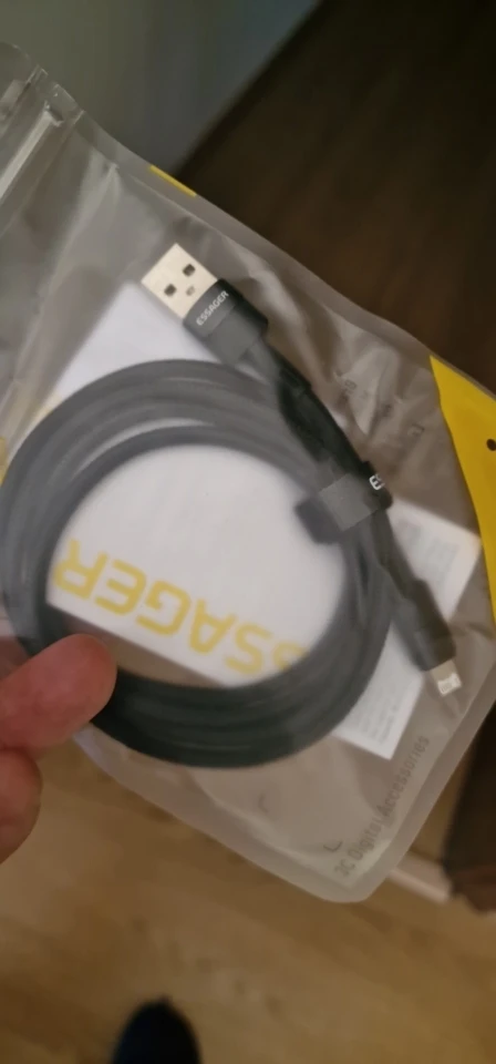 Essager Fast Charging For iPhone Usb Cable 11 12 13 Pro Max Mini Xs Xr X SE 8 7 6 Plus 6s 5 5s 2.4A Wire For iPhone Charger Cord photo review