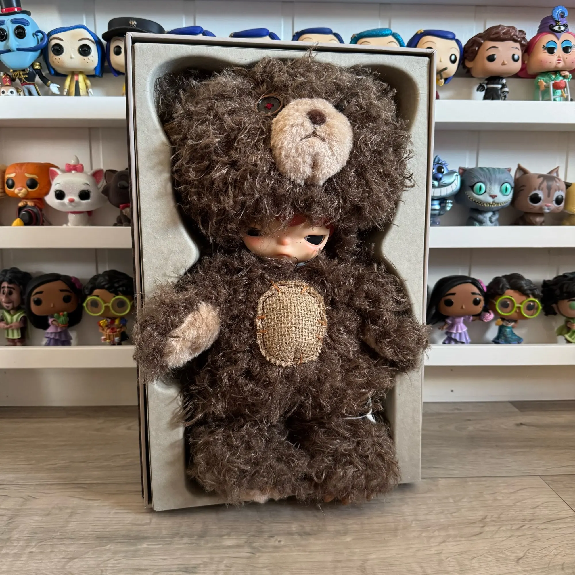 POP MART Hirono Bear Vinyl Plush Doll Limited to 2pcs per Order