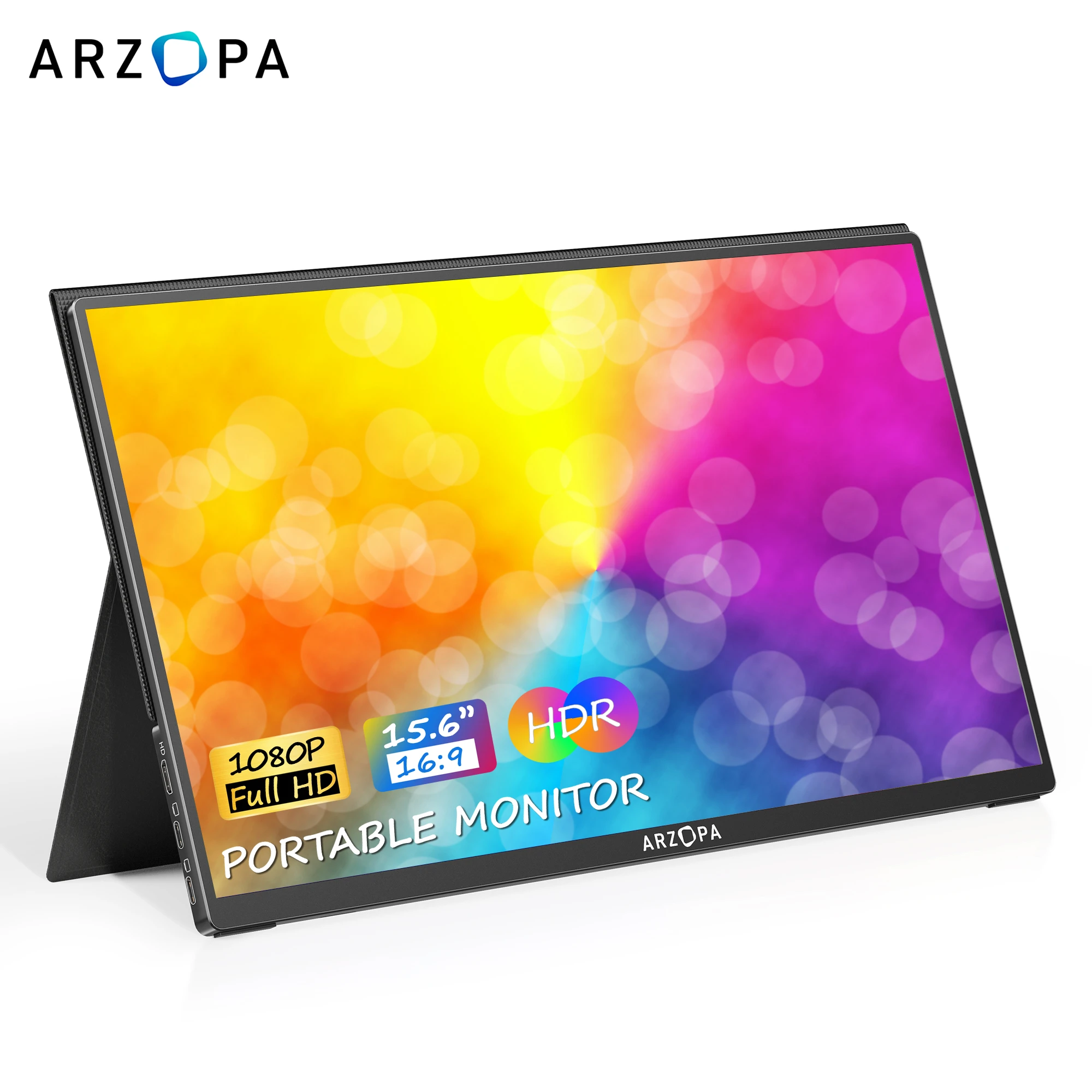 Arzopa 15.6 Polegadas Monitor Portátil Fhd 1080p Hdmi Usb Monitor ...