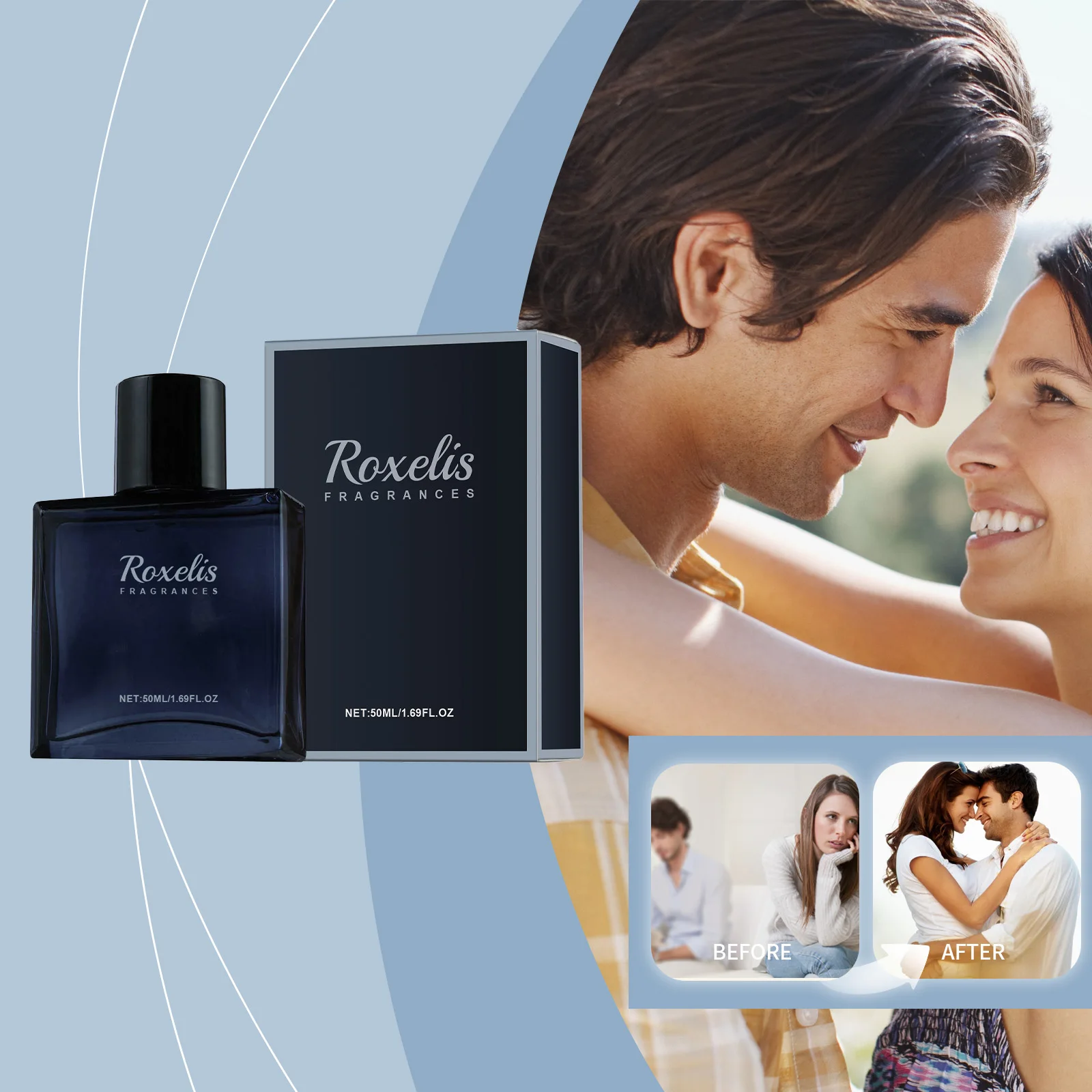 Roxelis Charming Perfume For Men Natural Fresh Lasting Release The Charm Of Men The Dating Atmosphere Confidence Boost Perfume_voghion.com