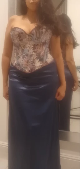 Satin High Waist Maxi Skirt