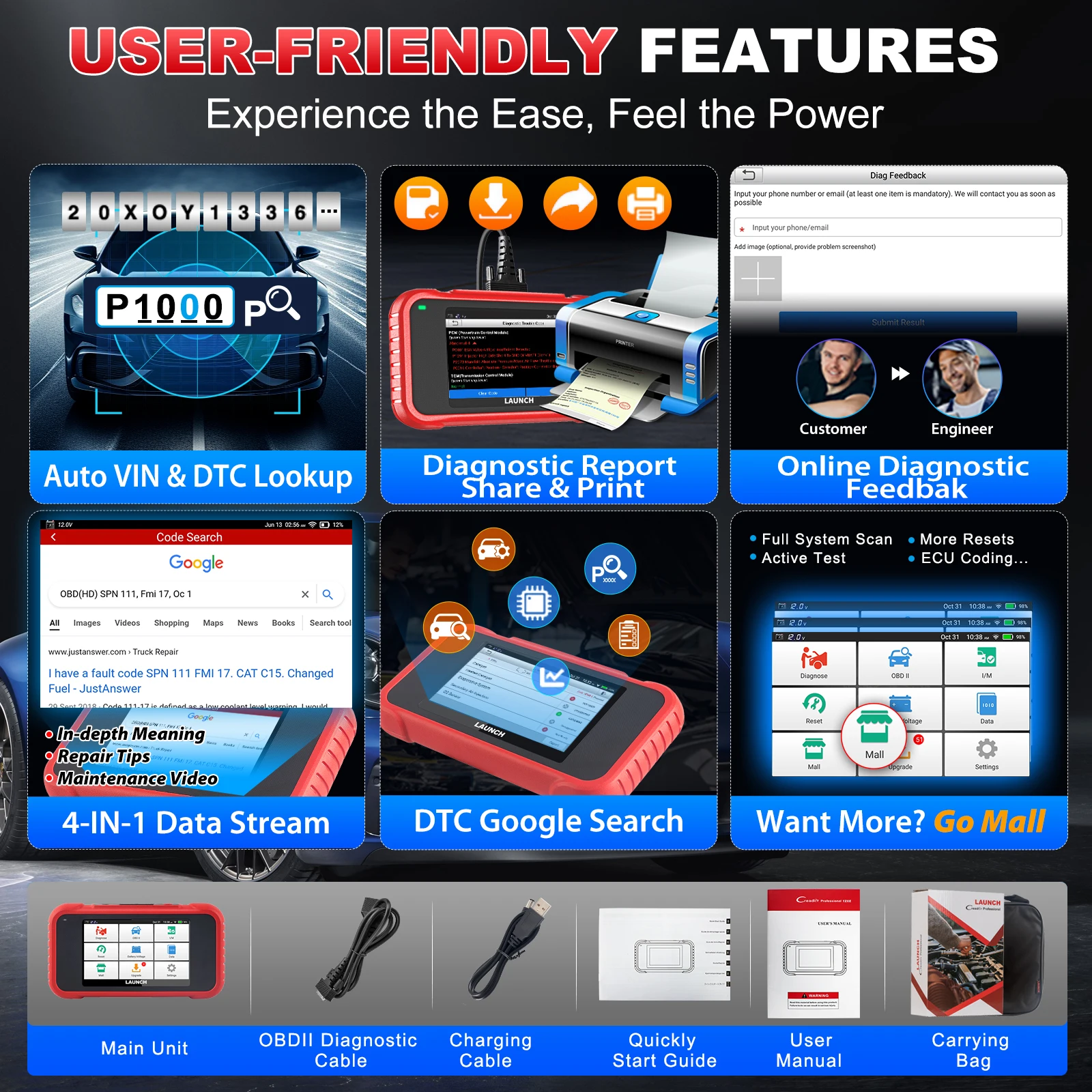 LAUNCH CRP129E V2.0 OBD2 Diagnosis En Español Con - Foto 11