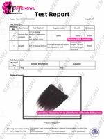Lace Frontale 13x6 HD Lace effet ondulé, fermeture en dentelle transparente, ligne de cheveux naturelle pré-épilée 2