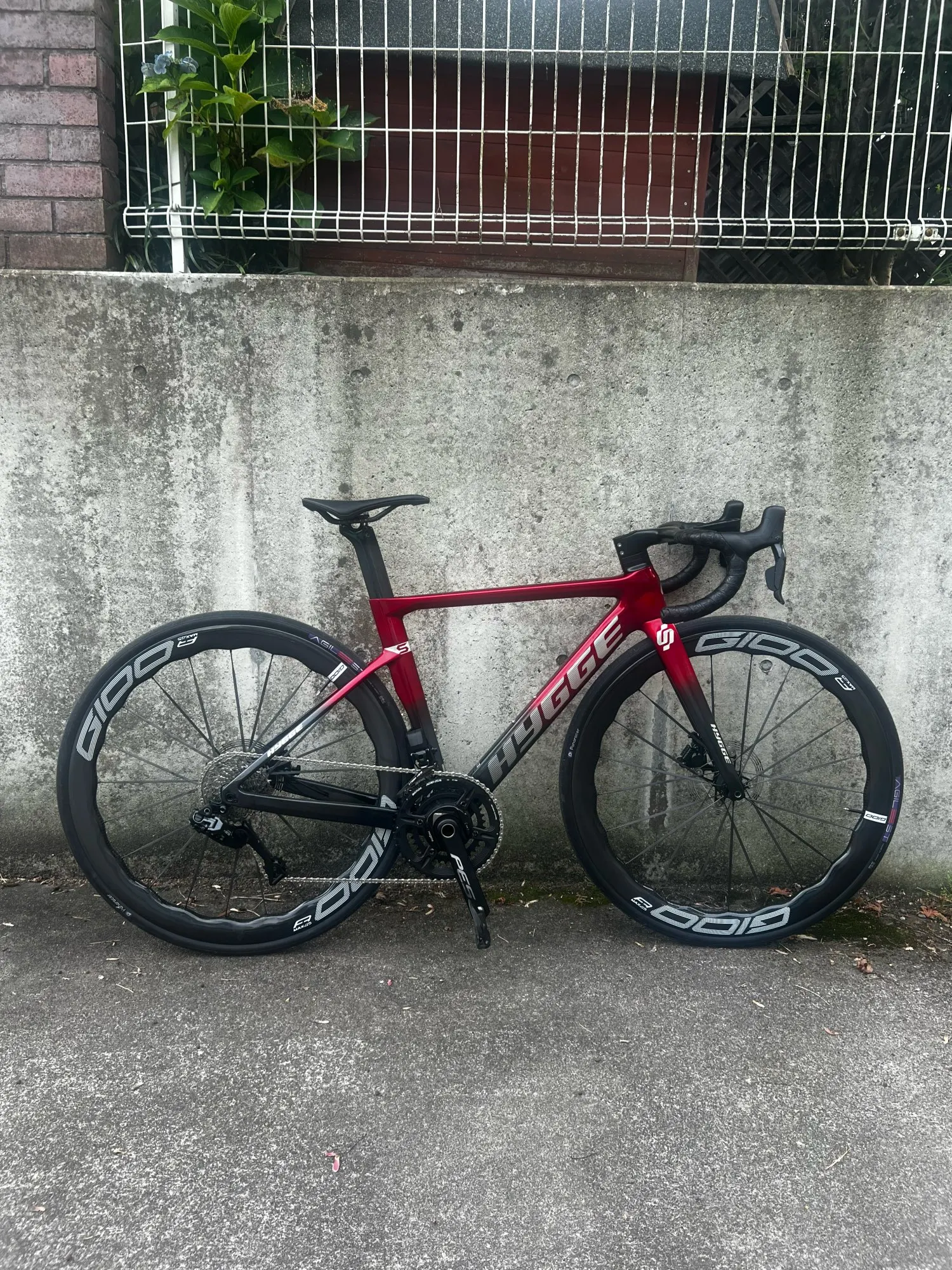 HYGGE Aerodynamic EPS molded carbon frame MODEL S CARBON FRAME