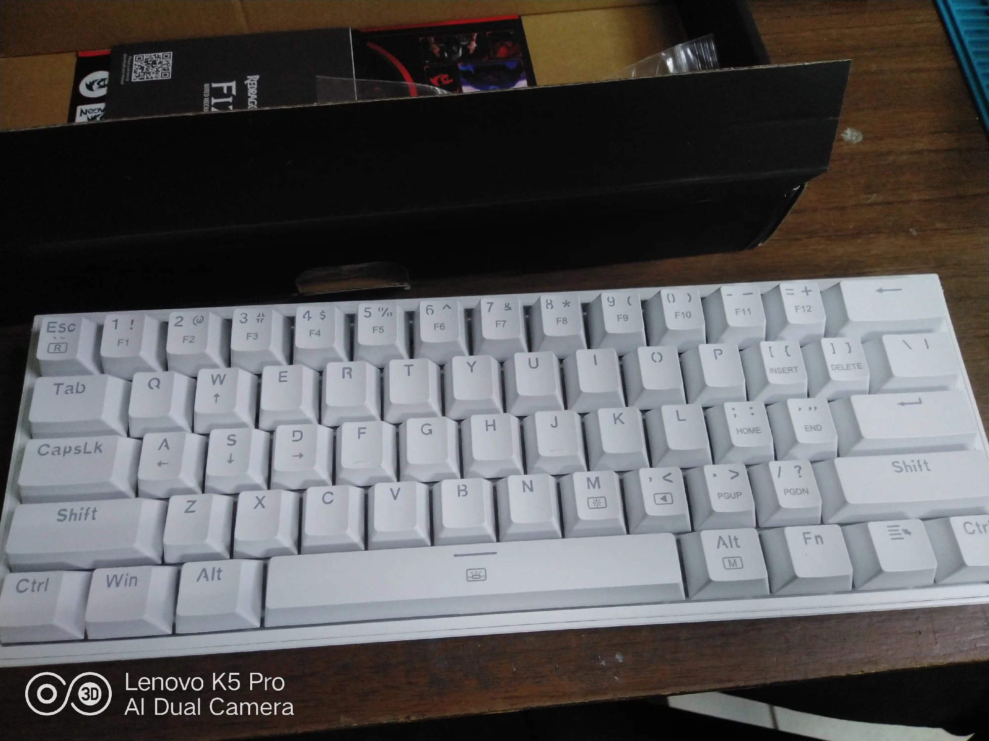 REDRAGON Fizz K617 RGB USB Mini Mechanical Gaming Wired Keyboard Red ...