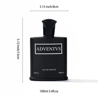100ML 3.4FL.OZ Eau De Parfum Spray pour hommes, Parfum fruité et fumée longue durée pour Hombre frais toute la journée 4