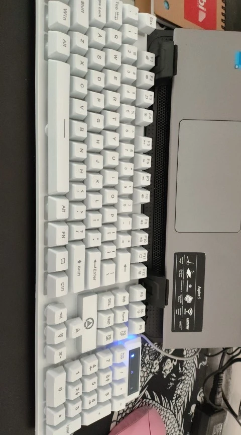 YINDIAO Keyboard Gaming Wired Laptop Desktops PC Computer Office Accessories Low Profile Gamer Keyboards With Numpad photo review