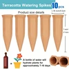 3PCS Automatic Drip Irrigation System Self Watering Spike Ceramic for Flower Plants Greenhouse Garden Auto Water Dripper Device 6