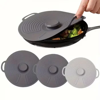 Silicone Microwave Lids 1
