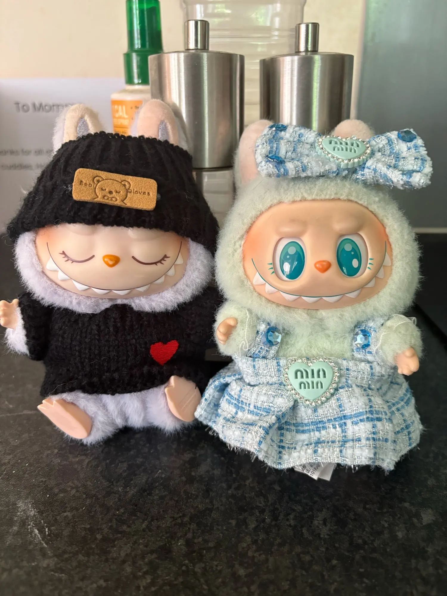 Labubu Doll Clothes - 15/17CM Kpop EXO Idol Suit & Accessories for Plush Dolls photo review