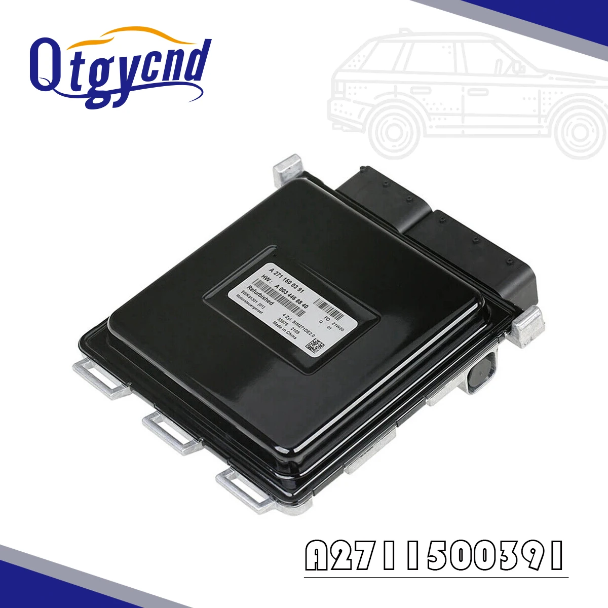 と互換性がある メルセデス C250 E250 SLK250 1.8L M271 ECU ECM エンジンコンピュータ制御モジュール  中古】9667323480 車エンジンコンピュータエンジン制御モジュール、プジョーと互換性あり、301 206 207 と互換性がある メルセデス C250 E250 SLK250 1.8L M271 ECU ECM エンジンコンピュータ制御モジュール
