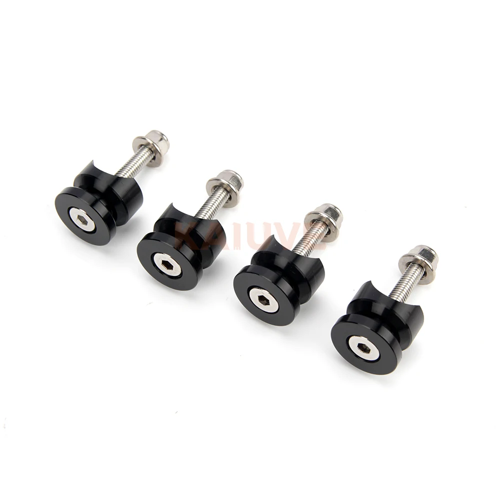 Motorcycle Tail Box 4PCS Universal Motorcycle Rear Luggage Case Tail Top Box Helmet Trunk Bracket Base Plate Bushing Pad Buckle Spacers Motor Access