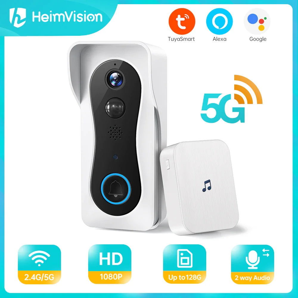 信頼】 Heimvision GREETS C1 インターホン Wi-Fi 録画可能