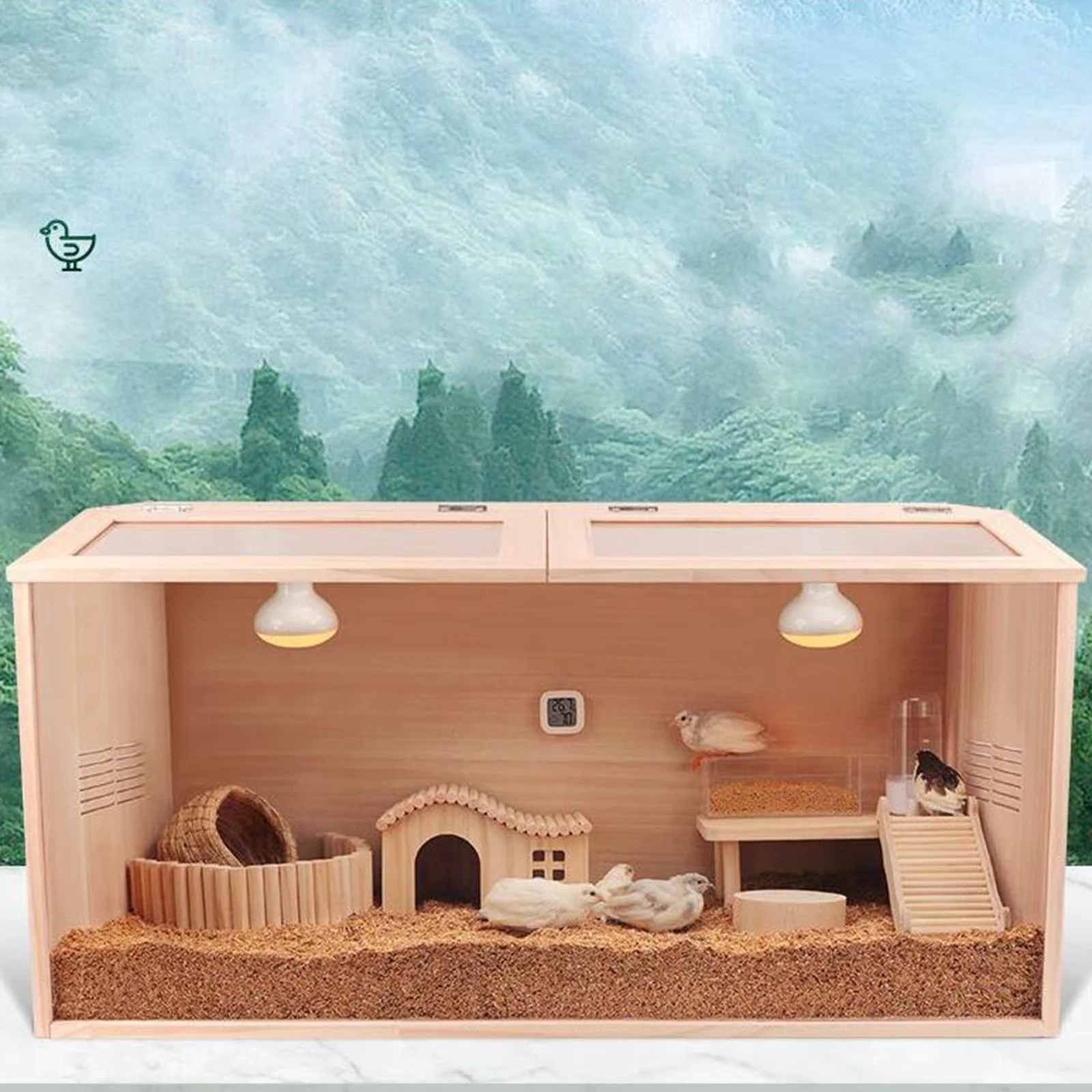 Wooden Poultry Brooder Box 5