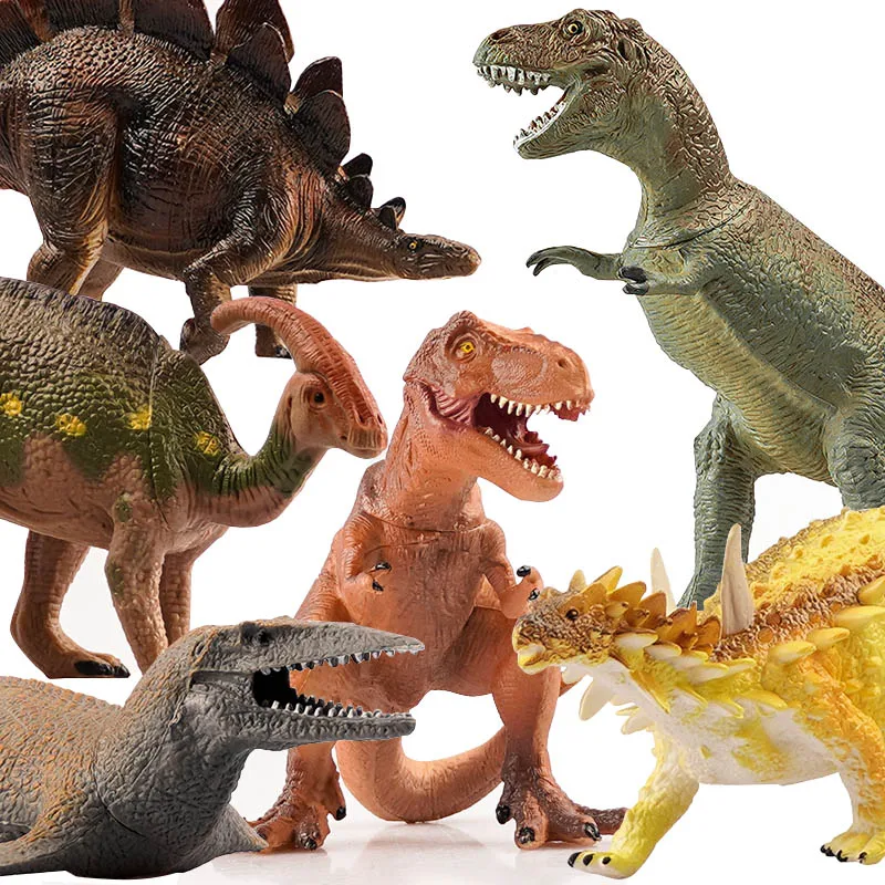Dinosauro Giurassico Indominus Rex Tyrannosaurus Action Figures Mirrosaurus Brachiosaurus Triceratops Ankylosaur Modello Animale Giocattoli