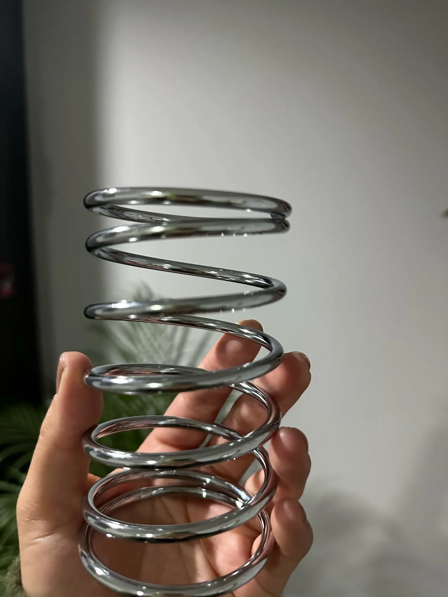 Stainless Steel Toothbrush Holder, customer photo