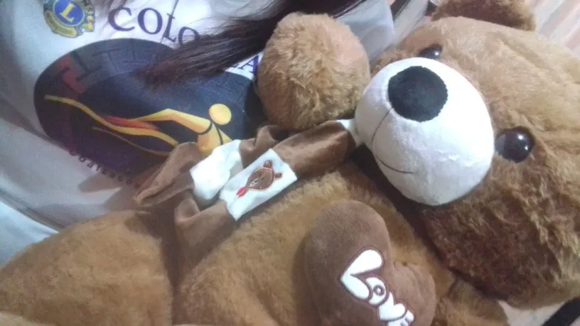 Teddy Bear With Scarf photo review