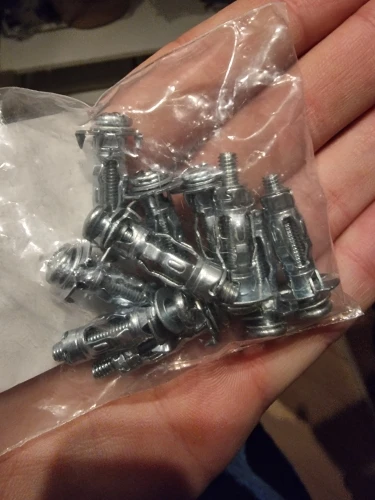 Molly Expansion Bolt Set M4 M5 M6 M8 Practical Drywall Anchor with Screw Self Drilling Wall Home Pierced Gypsum Board Fiberboard photo review
