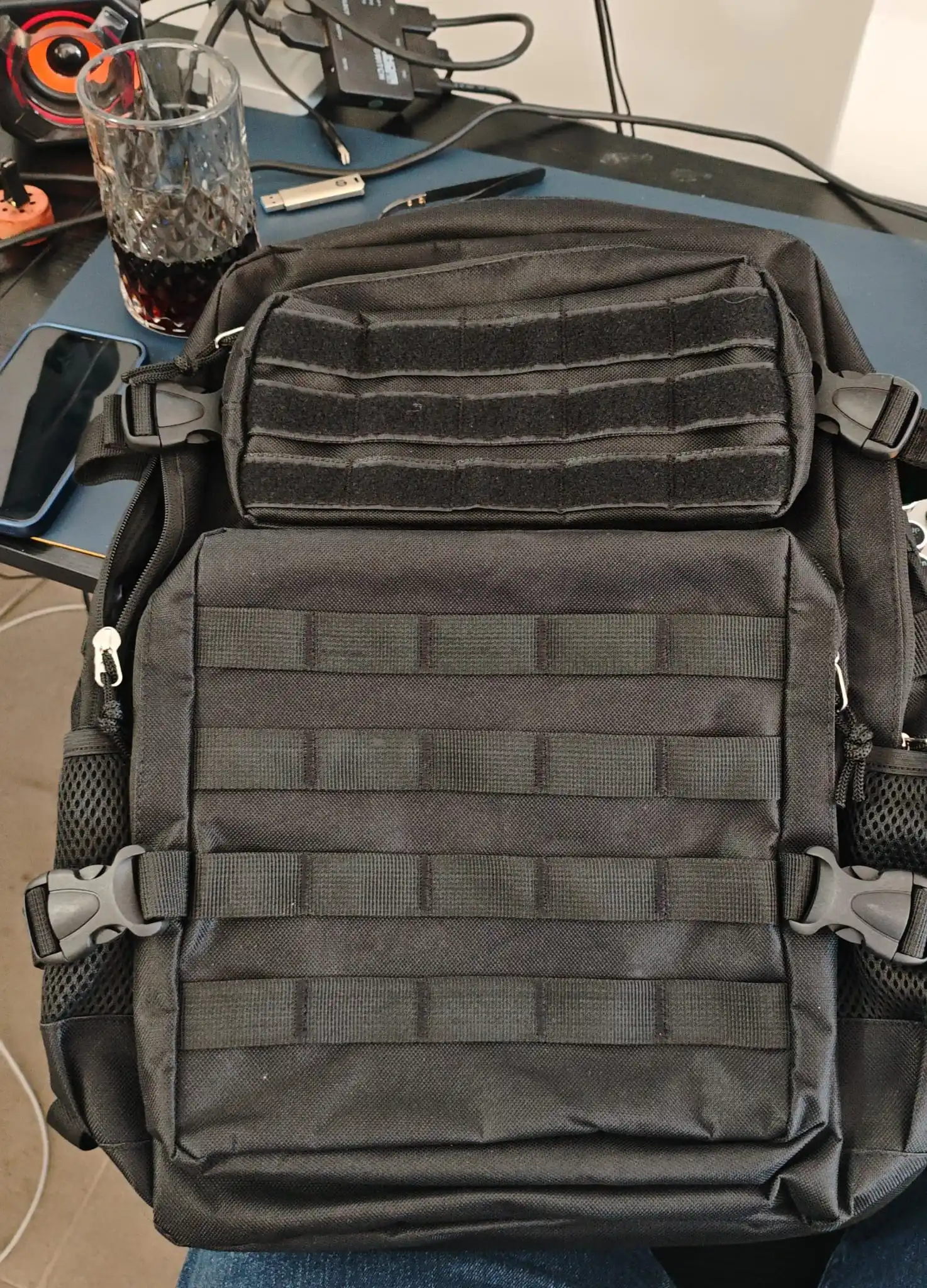45L/25L Tactical Backpack Men's Travel Large Capacity Rucksacks Men Waterproof Outdoor Sports Multi-functional Bags photo review